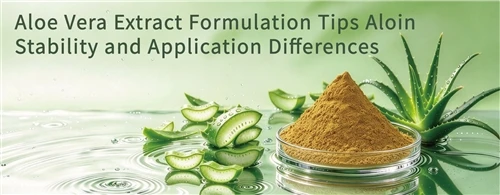 Suġġerimenti għall-Formulazzjoni tal-Estratt tal-Aloe Vera Stabbiltà tal-Aloi...